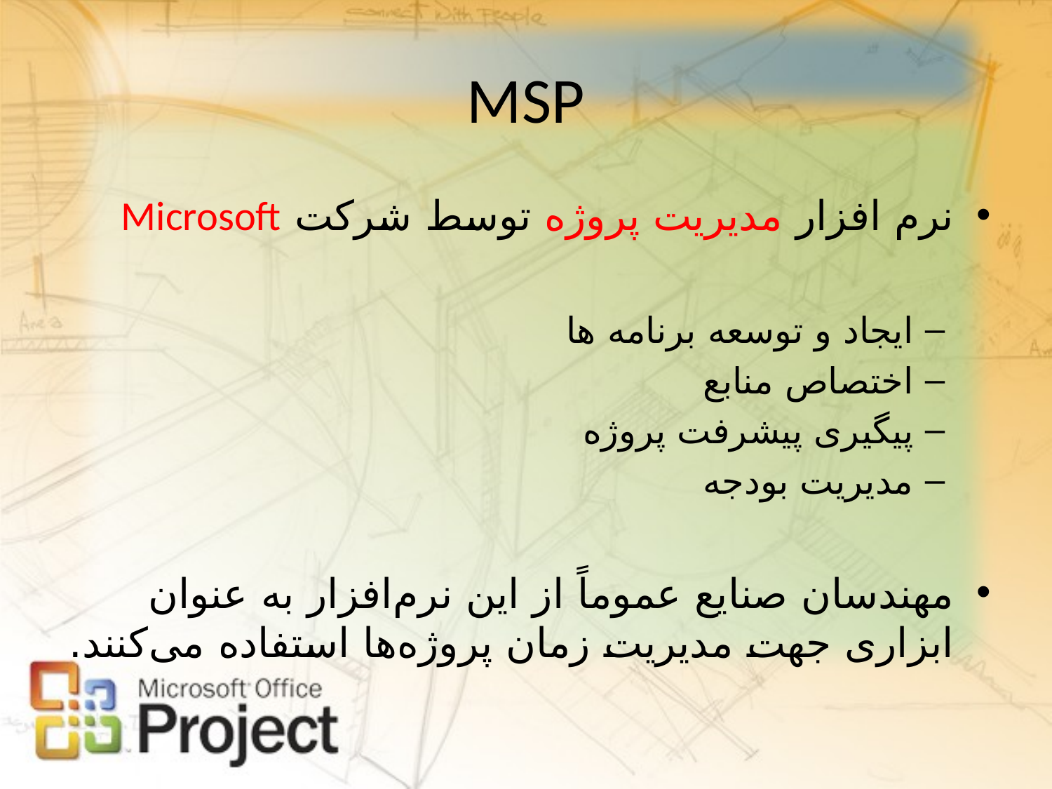 نرم افزار MSP