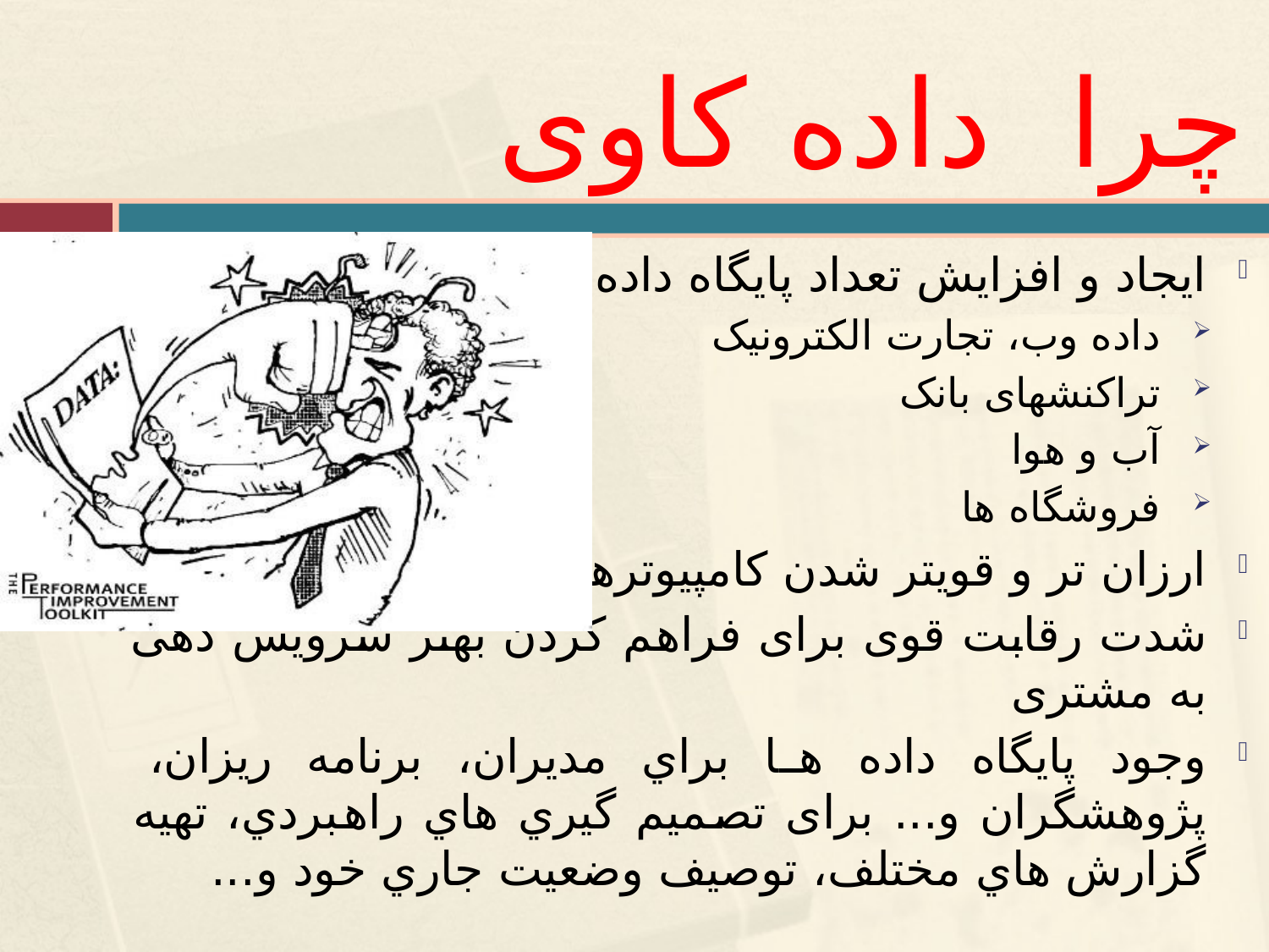 داده کاوی و ضرورت محرمانگی داده